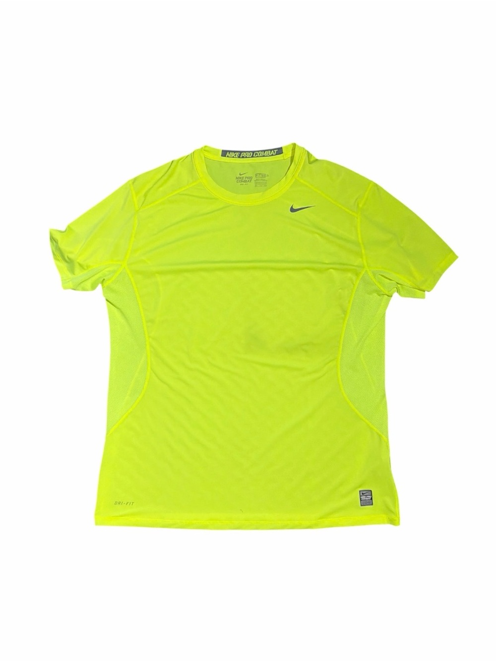 Nike Pro Combat Dri-FIT Men’s Training Shirt Volt Green 2XL